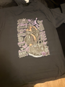 Home Colorful custom graphic T-shirt by Vividly Print