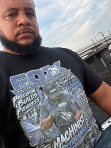 Home Vividly Print custom work shirt worn outdoors
